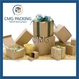Factory Custom Print and Size Packaging Kraft Paper Box