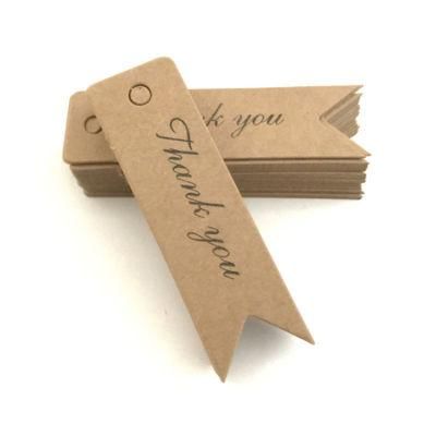 Custom Kraft Paper Hang Tags Clothes Hang Tag China Bags Shoes Gift Decoration