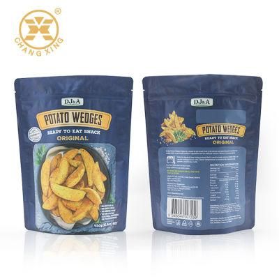 Matte Printed Stand up Foil Bag for Super Food Snack Chips Pine Nuts Packaging with Ziplock