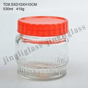 530ml Glass Storage Jar/ Storage Glass Jar