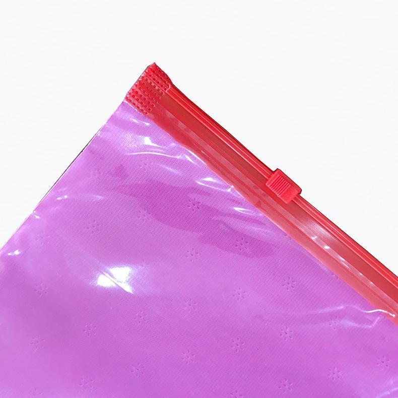 Poly Bag PE CPE Plastic Packaging Bag with Zipper for Clothing