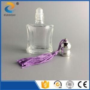 Clear Fancy Roller Fragrance Bottle Glass 12ml