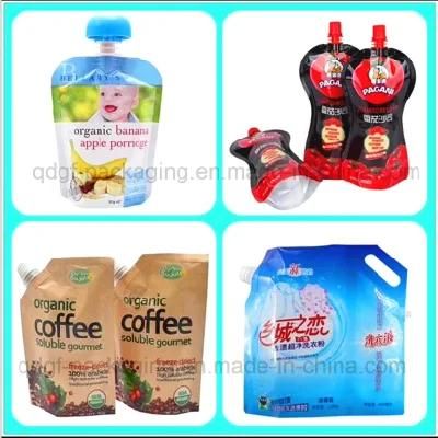 Plastic Packaging Bag for Packing Clothes Detergent /Spout Bag/ Bottle Bag