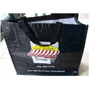 Foldable PP Woven Tote Shopping Bag for Promotion (YH-PB006)