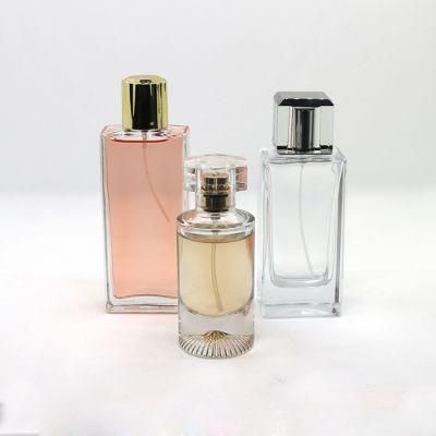 Wholesale Cosmetic Packaging Clear Perfume Bottles 50ml 100 Ml