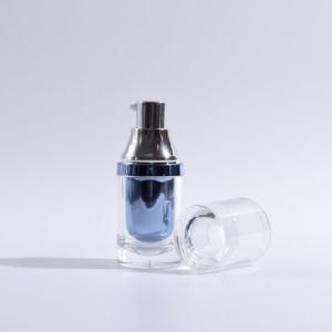 15ml Cylinder Acrylic Lotion Bottle (EF-L17015)