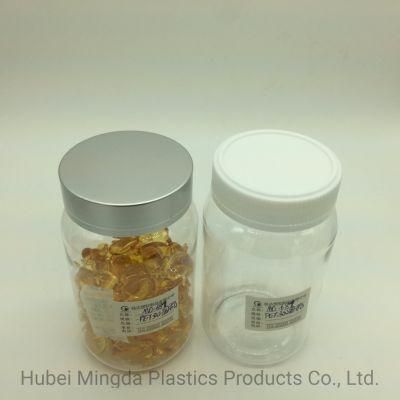 Plastic Pet/HDPE Clear Round Bottle for Medicine/Health Care Products Packaging