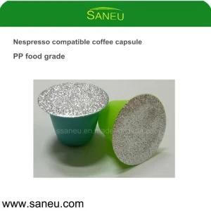 Single Serve Coffee Pods for Nesoresso with Foil Seal