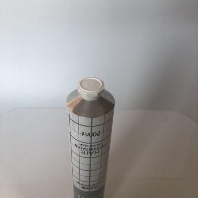 Custom Logo 200ml Collapsible Aluminum Tube for Body Lotion Packing with Nice Cap