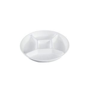 10 Inch 5-Compartment Round Plate