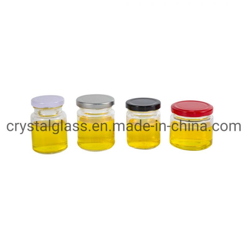 750ml Square Glass Honey Jar with Screw Plastic Lid Glass Bottle Container