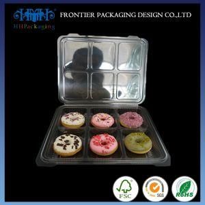 Eco-Friendly Disposable Food Container, Plastic Container for Sweets, Square Plastic Container