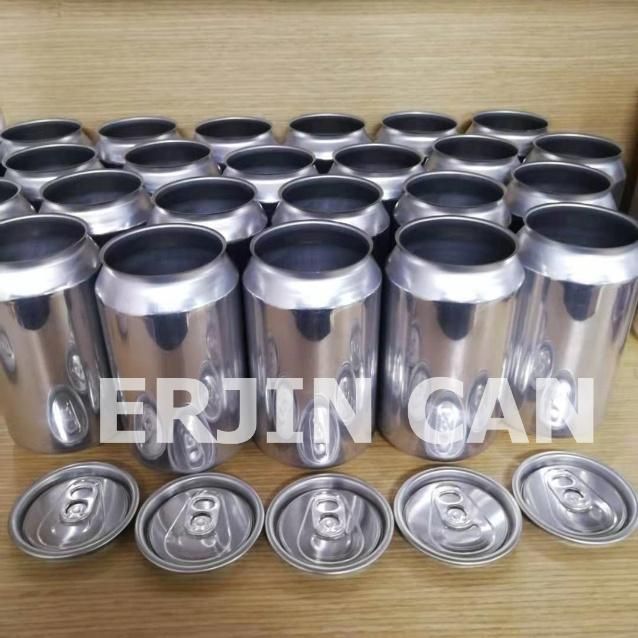 Custom Aluminum Beverage Cans with Easy Opening Ends