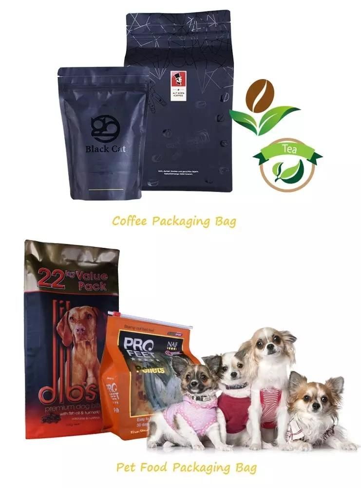 Compostable Kraft Paper Packaging Bag for Pet Food