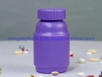 DHA Candy Plastic Packaging Food Grade HDPE Round Bottle