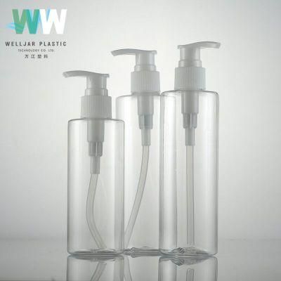 200ml Cosmetic Flat Shoulder Bottle with Pump Sprayer