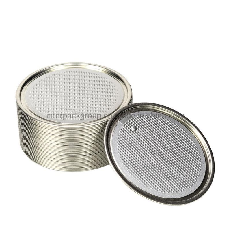 Sell Food Grade 211# Easy Peel End Easy Peel off End Aluminum Foil Lid