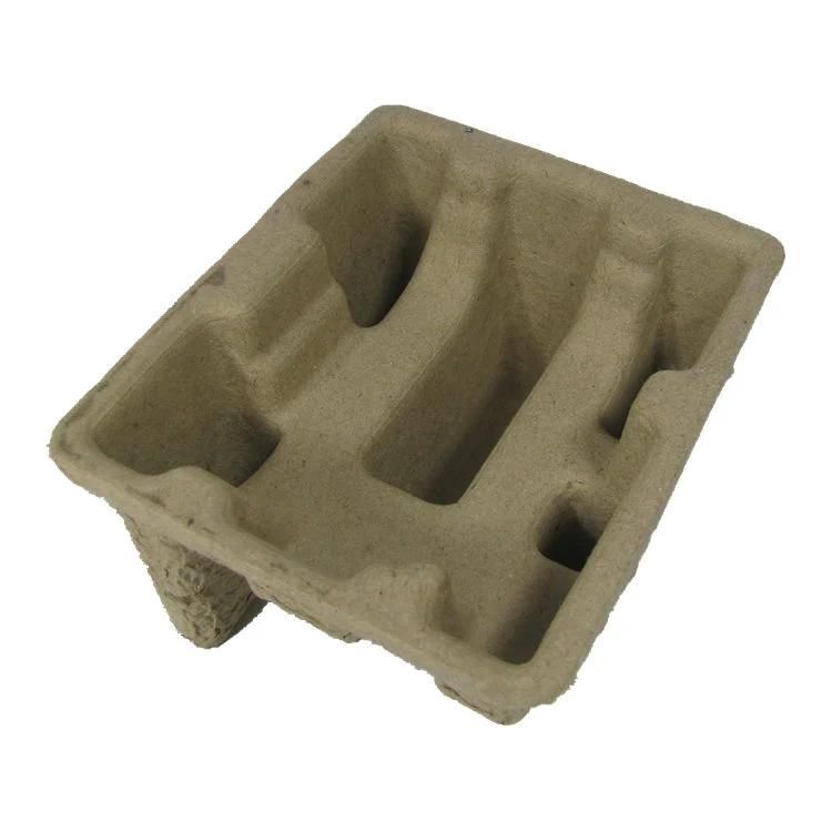 Biodegradable Paper Pulp Insert Tray Packaging for Protect Product