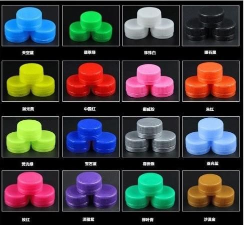 New 28 Teeth High Mouth Folding White Plastic Anti-Theft Cap Beverage Bottle Cap Mineral Water Cap Manufacturers