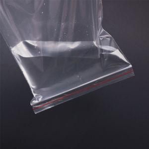 Customized LDPE Material Reclosable Clear Ziplock Plastic Bags