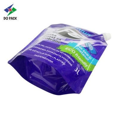 Daily Chemical Packaging Liquid Corner Spout Pouch Laundry Soap Detergent Packaging Bags
