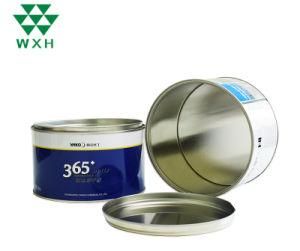Round Sealing Type Metal Tin Cans for Chemical Adhesive Packaging