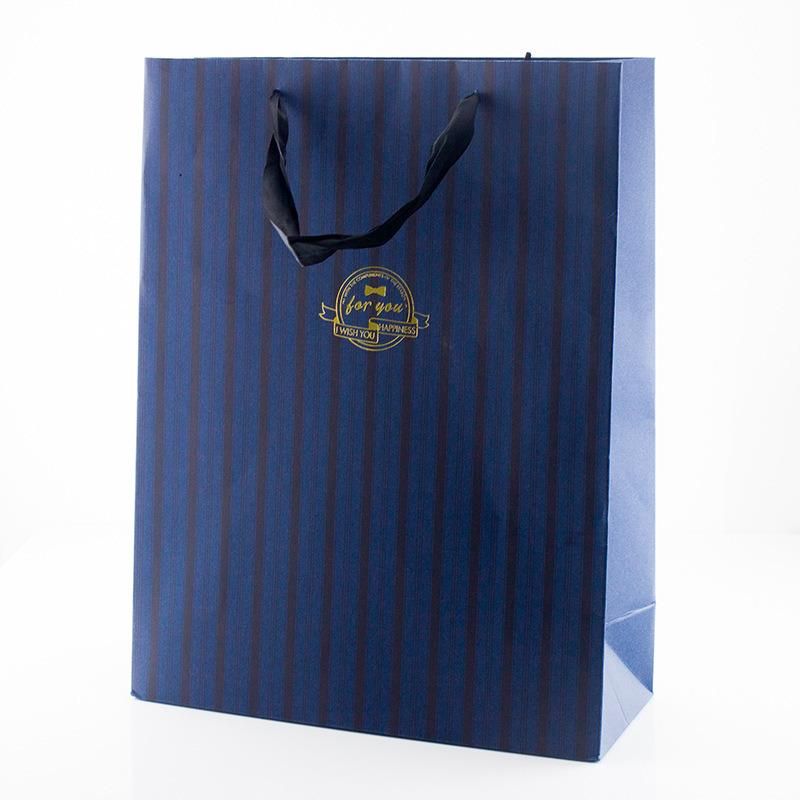 Custom Packing Paper Bag with Logo Print Shopping