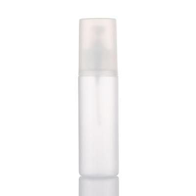 100ml Transparent Round Plastic Bottle (01B075)