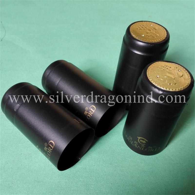 Custom PVC Heat Shrink Cap Seal, Capsules for Food/Wine/Juice Bottles