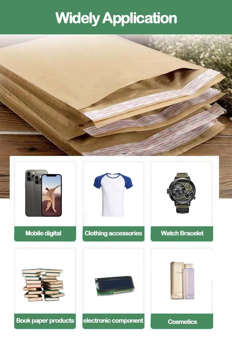 Eco Honeycomb Corrugated Air Poly Mailer Shipping Packaging Custom Biodegradable Paper Padded Envelope Kraft Bubble Cushion Bag