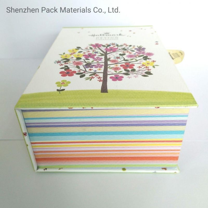 Exquisite Book Shape Handmade Folding Magnetic Logo Custom Pattern Packaging Foldable Hardness Luxury Gift Cardboard Paper Box