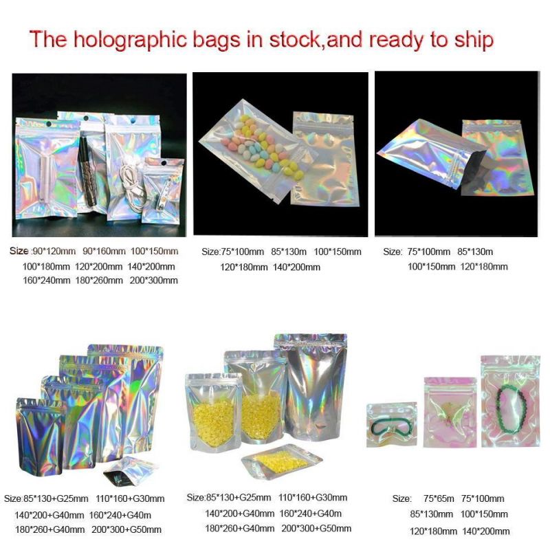 Clear Window Plastic Bags, Zipper Ziploc Bags, Plastic Tobacco Bags.