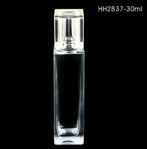 Crystal Clear French Glass Perfume Bottle with Polishing