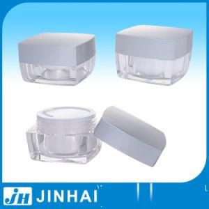 (T) 30g Acrylic Square Cosmetic Jar for Cream