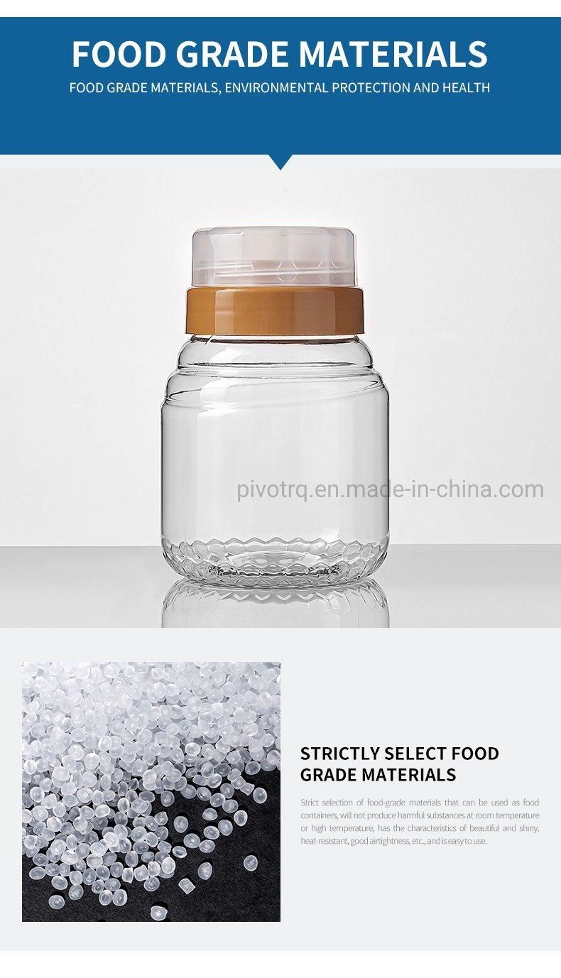 300g Honey Bottle Pet Plastic Food Grade Honey Packaging
