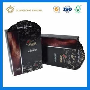 Custom Printing Silver Cardboard Paper Packaging Box for Hair Care Cream