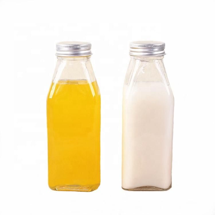 330ml Cold Pressed Kombucha Glass Juice Bottle with Various Style Caps