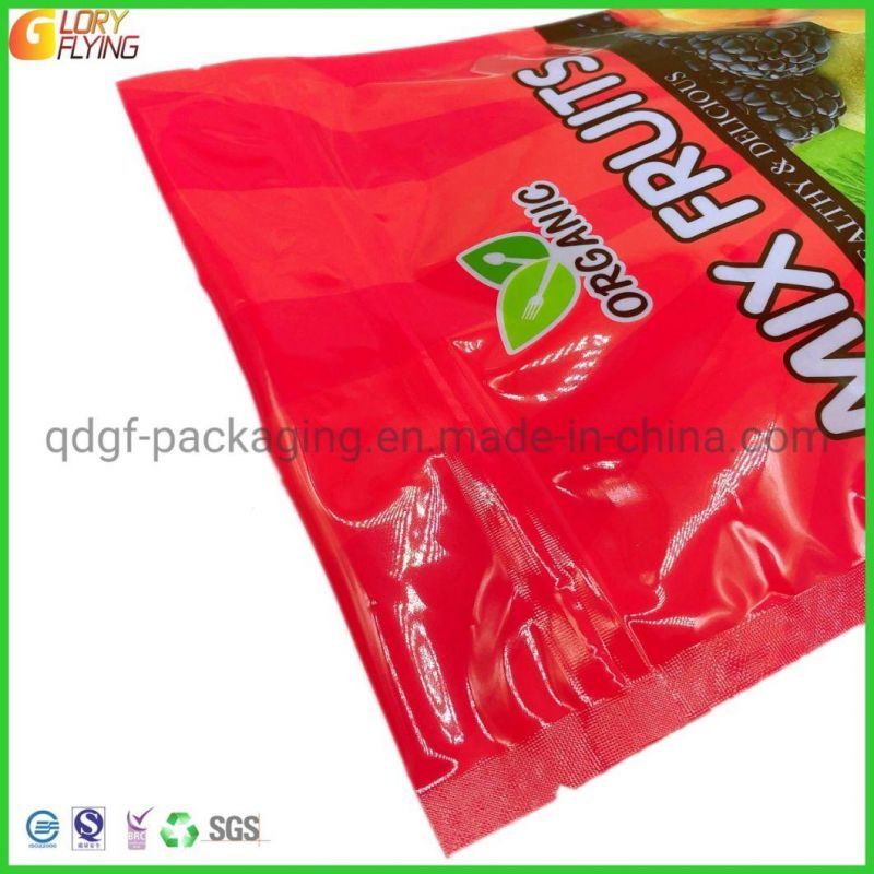 Stand up Pouch /Frozen Food Bags Flexible Packaging with 100% Biodegradable Material Compostable Bags Factory