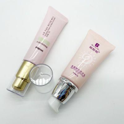 Lotion Airless Pump Tube PE Plastic PCR Soft Tube