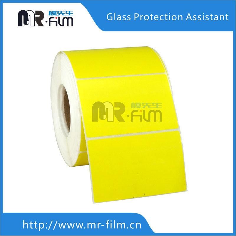 Self Adhesive Thermal Transfer Label Barcode Label Semi Gloss Paper Printing Thermal Transfer Sticker Labels