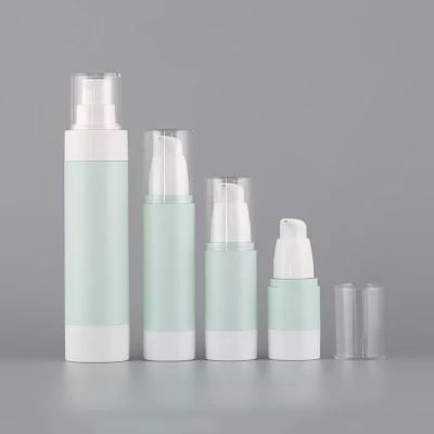 Pure Plastic Color Pump Sprayer 30ml Circle Bottle Empty Round Plastic Perfume Lotion Bottles for Cosmetic