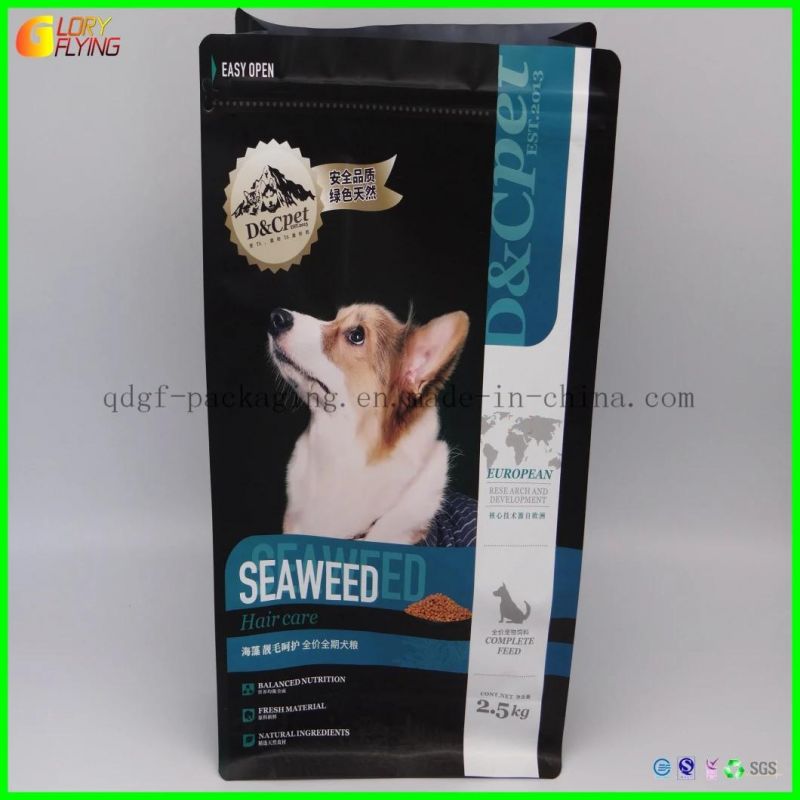 Beautifully Printed Dog Litter Cat Litter Plastic Bag, Pet Supplies Plastic Bag, Bag Multi-Color Printing Sealable Plastic Zipper Bag Pet Food Bag