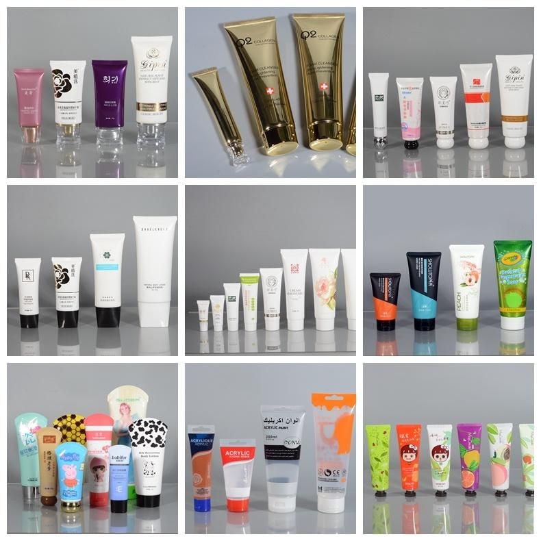 Electric Massage Vibration Eye Cream Tube for Zinc Alloy Cosmetics Packaging