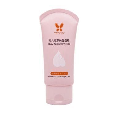 Custom Empty Eco Friendly Biodegradable 50ml Plastic Hand Cream Tube Plastic Soft Cosmetic Packaging Squeeze Tub