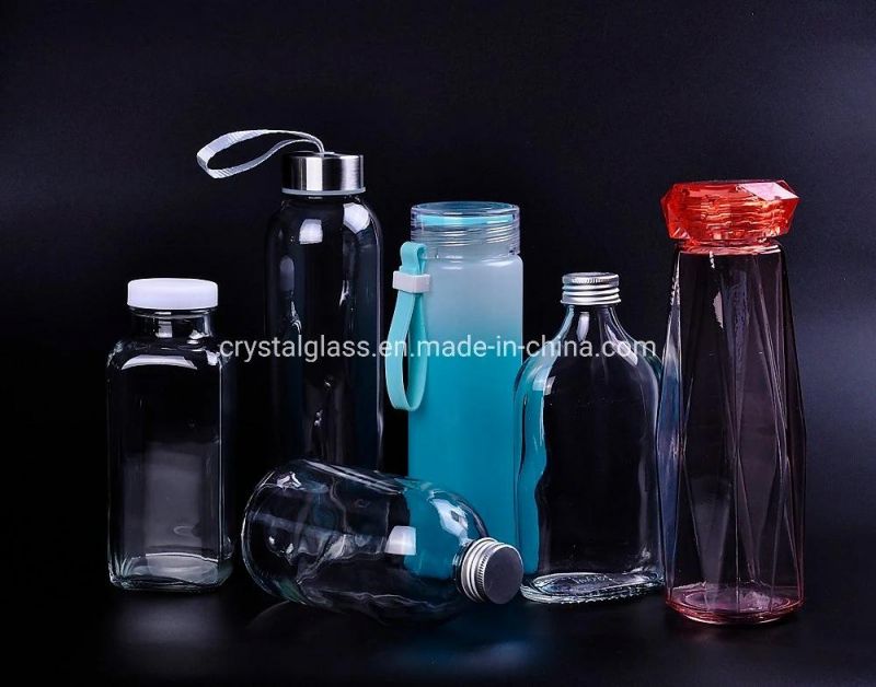 300ml Glass Cold Press Juice Bottle with Lug Cap