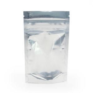 Clear Front Aluminum Foil Back Heat Sealable Zip Lock Bags