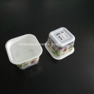 Square Vacuum Forming Packaging Cup for Frozen Food