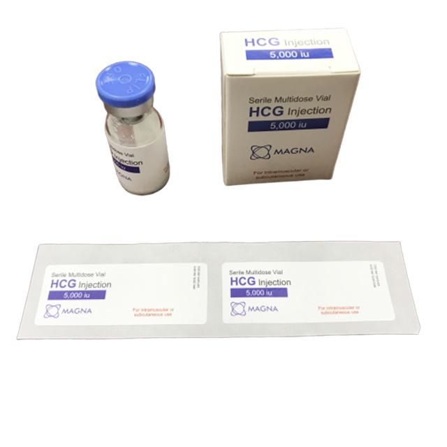 Factory Price Bodybuilding Peptide Hormone Human Growth HCG Box Private Label Vial Box
