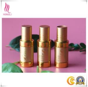 Luxury Gold Skin Care Metal Cosmetic Packaging Bottles Screw Cap