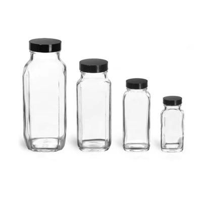 High Quality French Cold Brew Coffee Pressed Beverage Juice Bottles with Airtight Lids